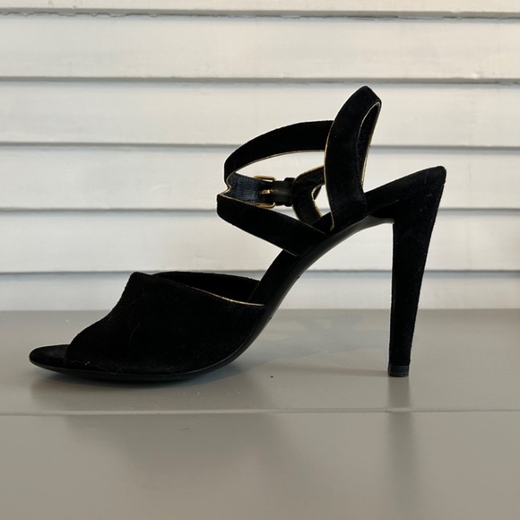 Balenziaga Embossed Slingback Sandal Sz 40 - Picture 4 of 13